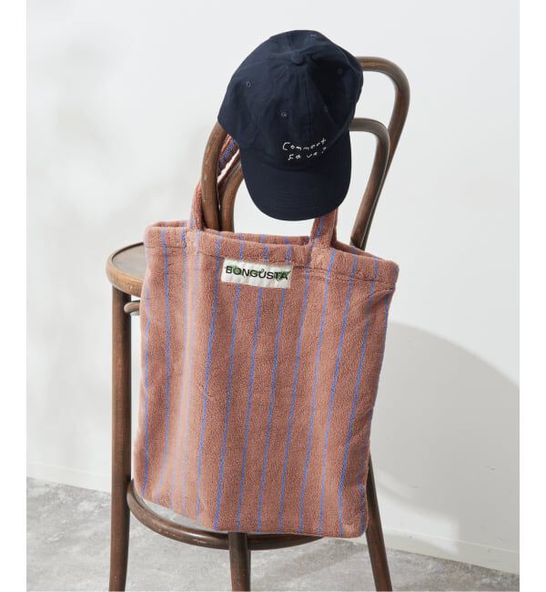 SLOBE IENA「《追加》BONGUSTA/ボングスタ naram striped トートバッグ」|トートバッグ|