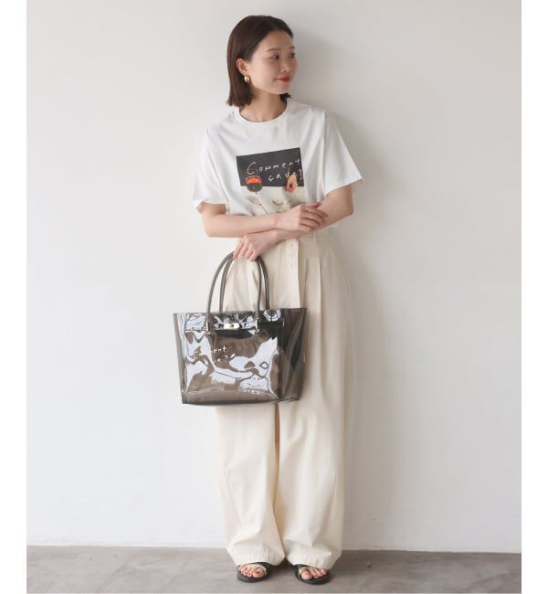 SLOBE IENA「Lundi SLOBE別注 PVCバッグ」|その他|