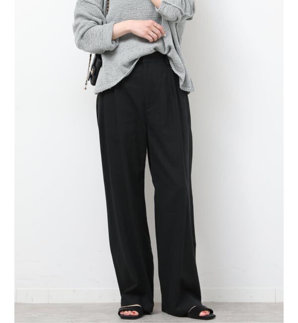 JOURNAL STANDARD relume「リネンフィールタックパンツ」|スラックス|