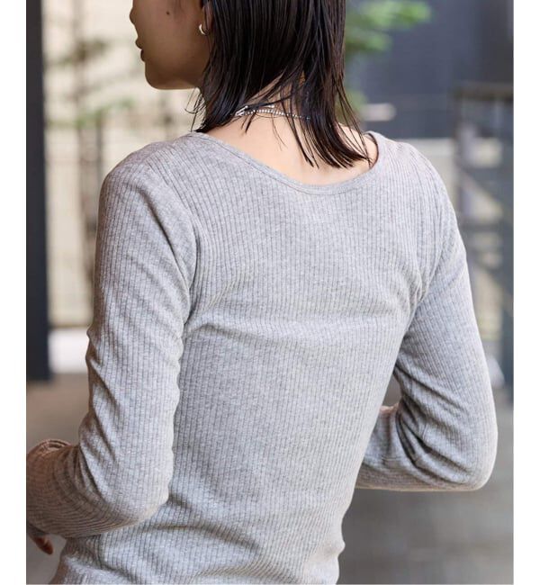 JOURNAL STANDARD「《追加3》シアーテレコヘンリーネックプルオーバー」|Tシャツ・カットソー|