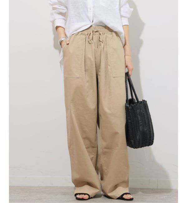 JOURNAL STANDARD relume「《WEB限定》ギャザーワイドベイカー」|カーゴ|