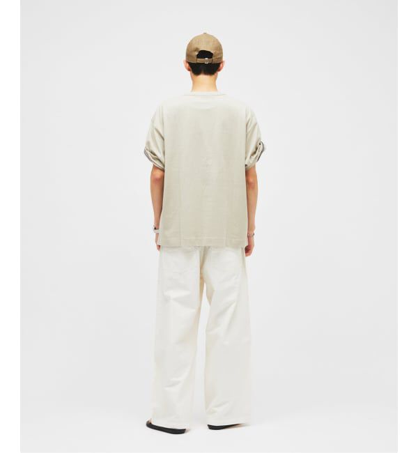 JOURNAL STANDARD「《予約》コットン リネン ベルテッド ワイド カット ベイカー パンツ」|カーゴ|