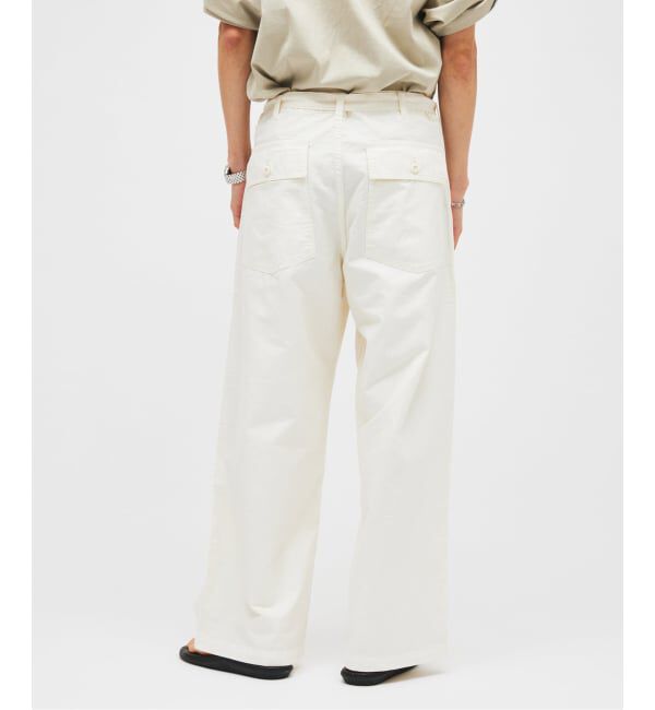 JOURNAL STANDARD「《予約》コットン リネン ベルテッド ワイド カット ベイカー パンツ」|カーゴ|