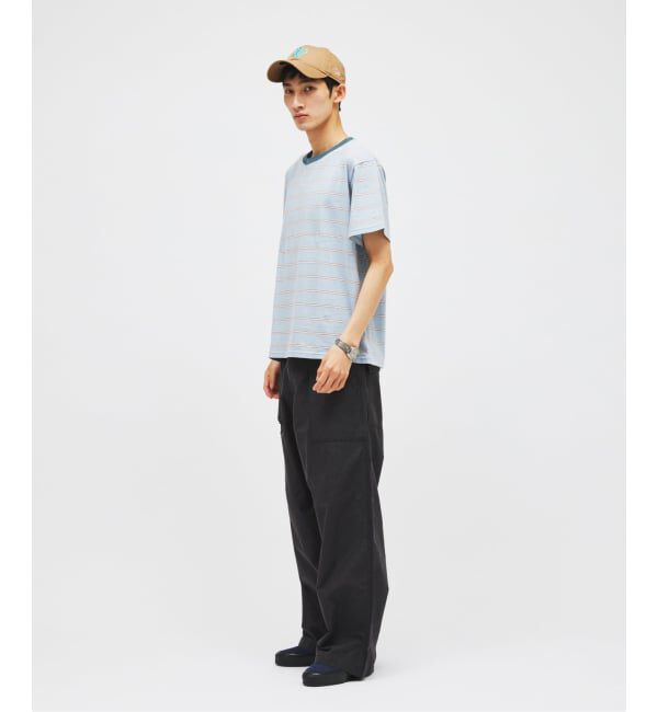 JOURNAL STANDARD「《予約》コットン リネン ベルテッド ワイド カット ベイカー パンツ」|カーゴ|
