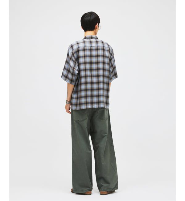 JOURNAL STANDARD「《予約》コットン リネン ベルテッド ワイド カット ベイカー パンツ」|カーゴ|