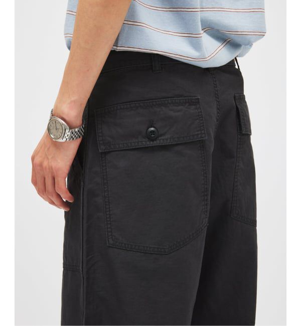 JOURNAL STANDARD「《予約》コットン リネン ベルテッド ワイド カット ベイカー パンツ」|カーゴ|
