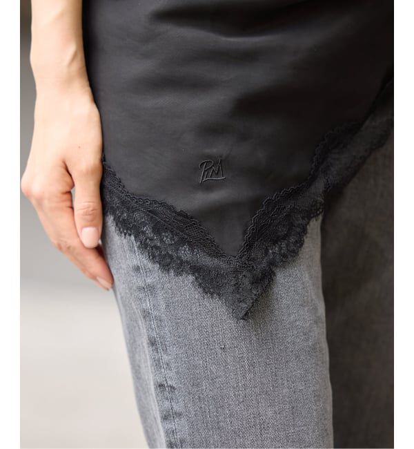 FRAMeWORK「≪予約≫SKIN LACE SCARF WITH BL」|シャツ・ブラウス|