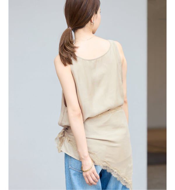 FRAMeWORK「≪予約≫SKIN LACE SCARF WITH BL」|シャツ・ブラウス|