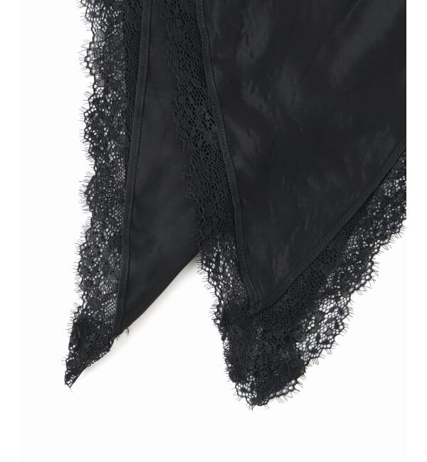 FRAMeWORK「≪予約≫SKIN LACE SCARF WITH BL」|シャツ・ブラウス|