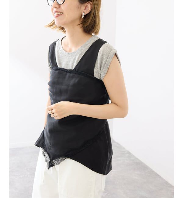 FRAMeWORK「≪予約≫SKIN LACE SCARF WITH BL」|シャツ・ブラウス|