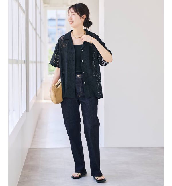 Spick and Span「《別注 / 予約》SOMETHING for SS ELSA STRAIGHT」|デニム|