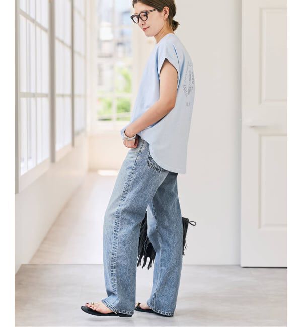 Spick and Span「《別注 / 予約》SOMETHING for SS ELSA STRAIGHT」|デニム|