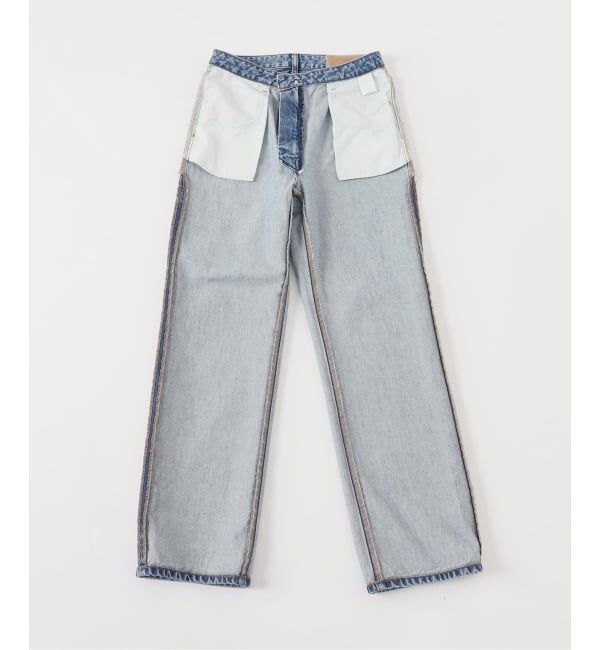 Spick and Span「《別注 / 予約》SOMETHING for SS ELSA STRAIGHT」|デニム|