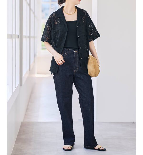 Spick and Span「《別注 / 予約》SOMETHING for SS ELSA STRAIGHT」|デニム|