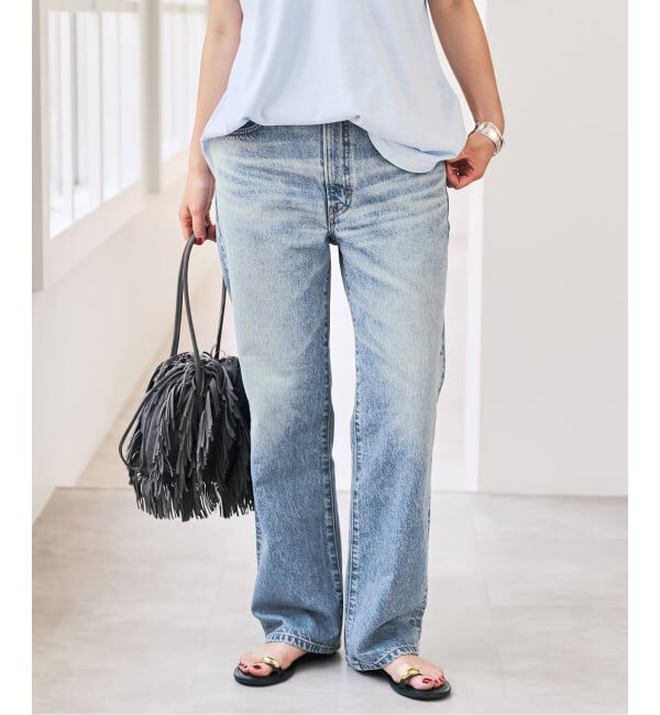 Spick and Span「《別注 / 予約》SOMETHING for SS ELSA STRAIGHT」|デニム|