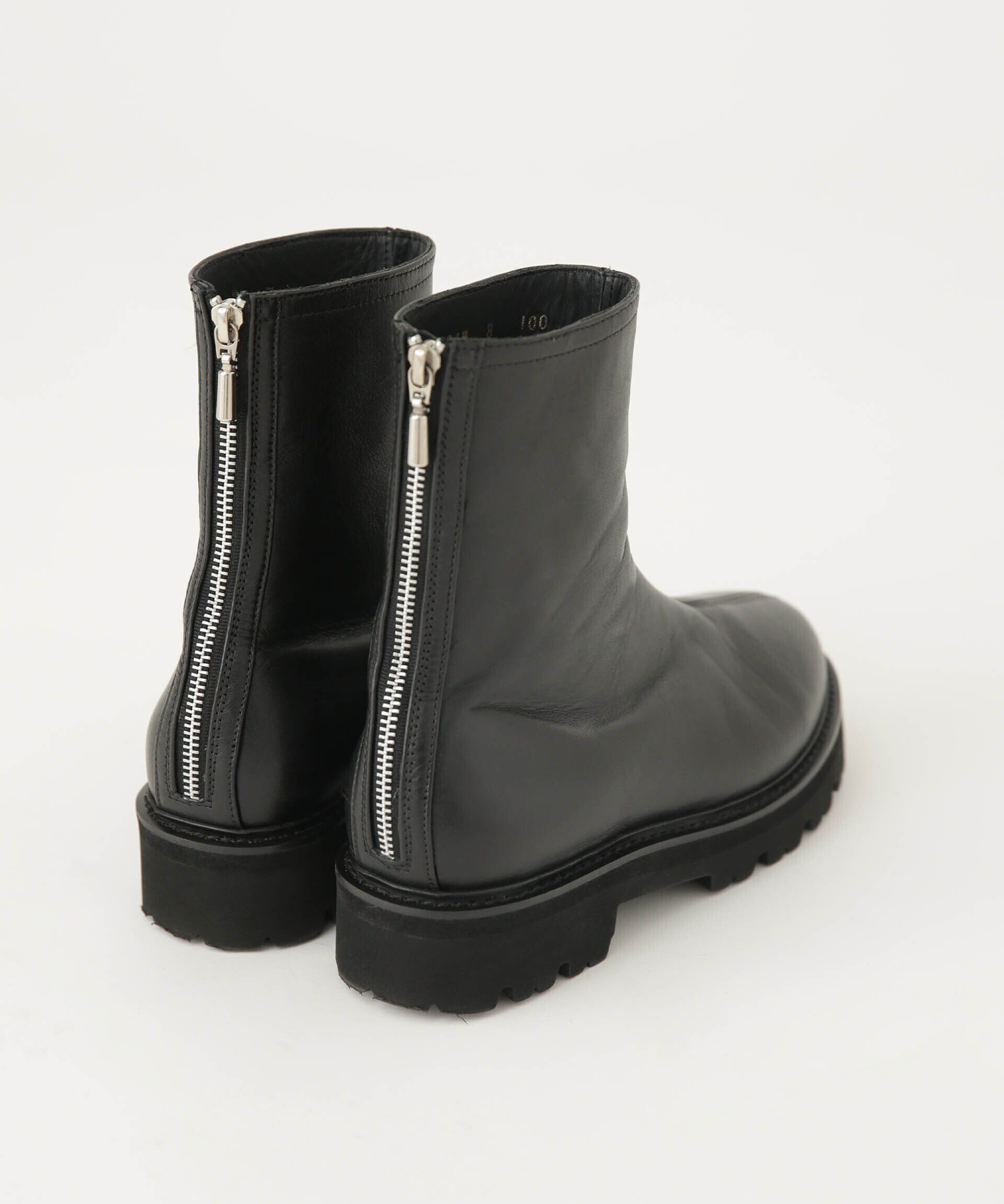nano･universe「CAMINANDO/BACK ZIP BOOTS」|ショートブーツ|