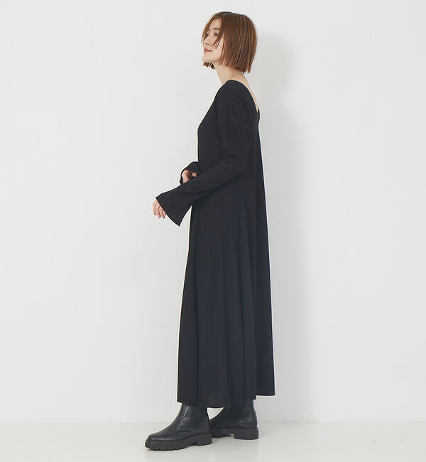 Rouge vif「ワッフルフレアワンピース」|ワンピース|