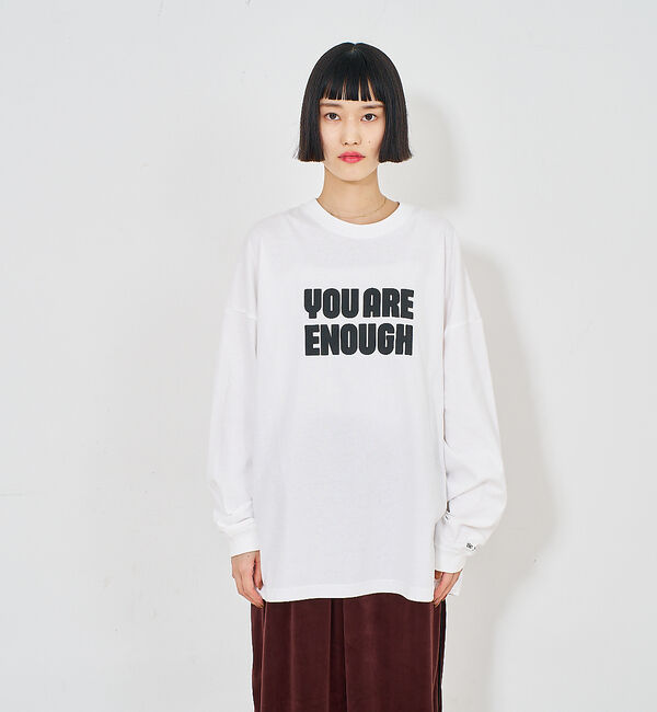 NOMINE「【ユニセックス】オーバーシルエット ロゴ ロンT」|Tシャツ・カットソー|