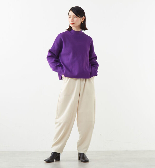 SOFFITTO「キャロットシルエットツイードパンツ」|その他|