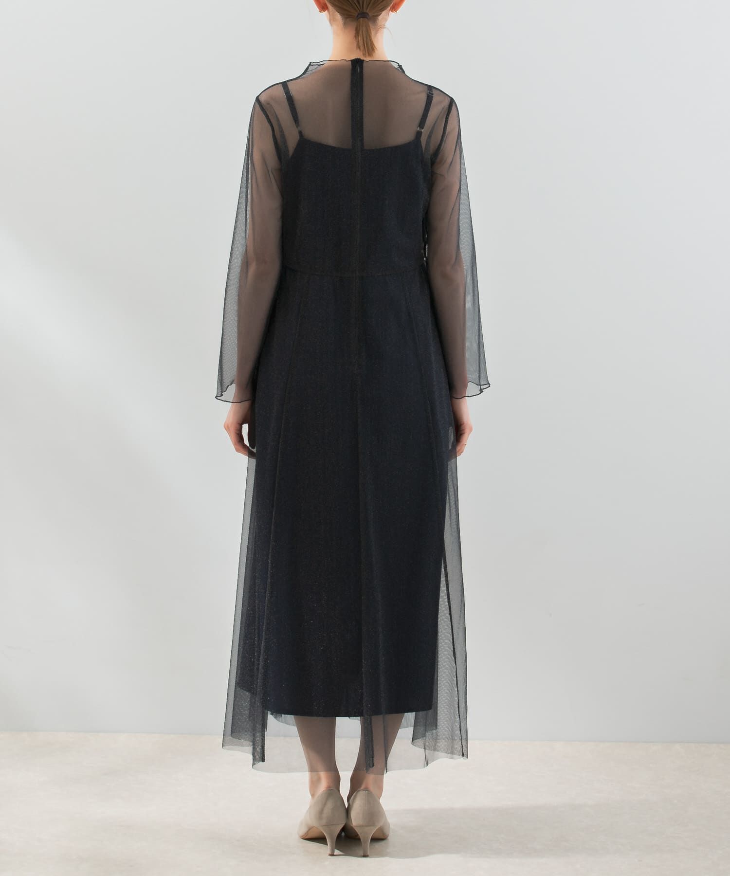 URBAN RESEARCH ROSSO「kaene　ラメチュールメロウワンピース」|ワンピース|