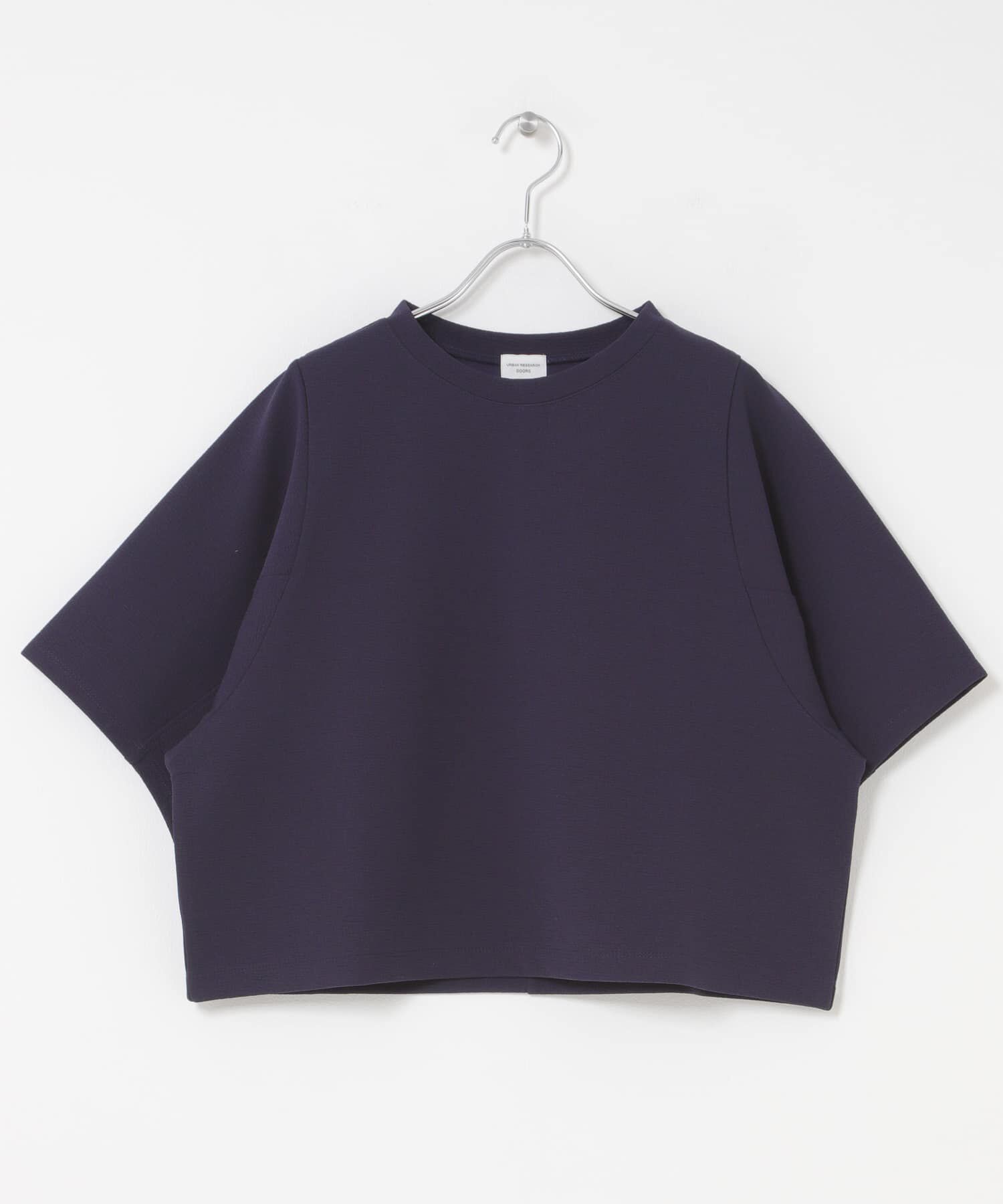 URBAN RESEARCH DOORS「袖ボリュームクロップドプルオーバー」|Tシャツ・カットソー|