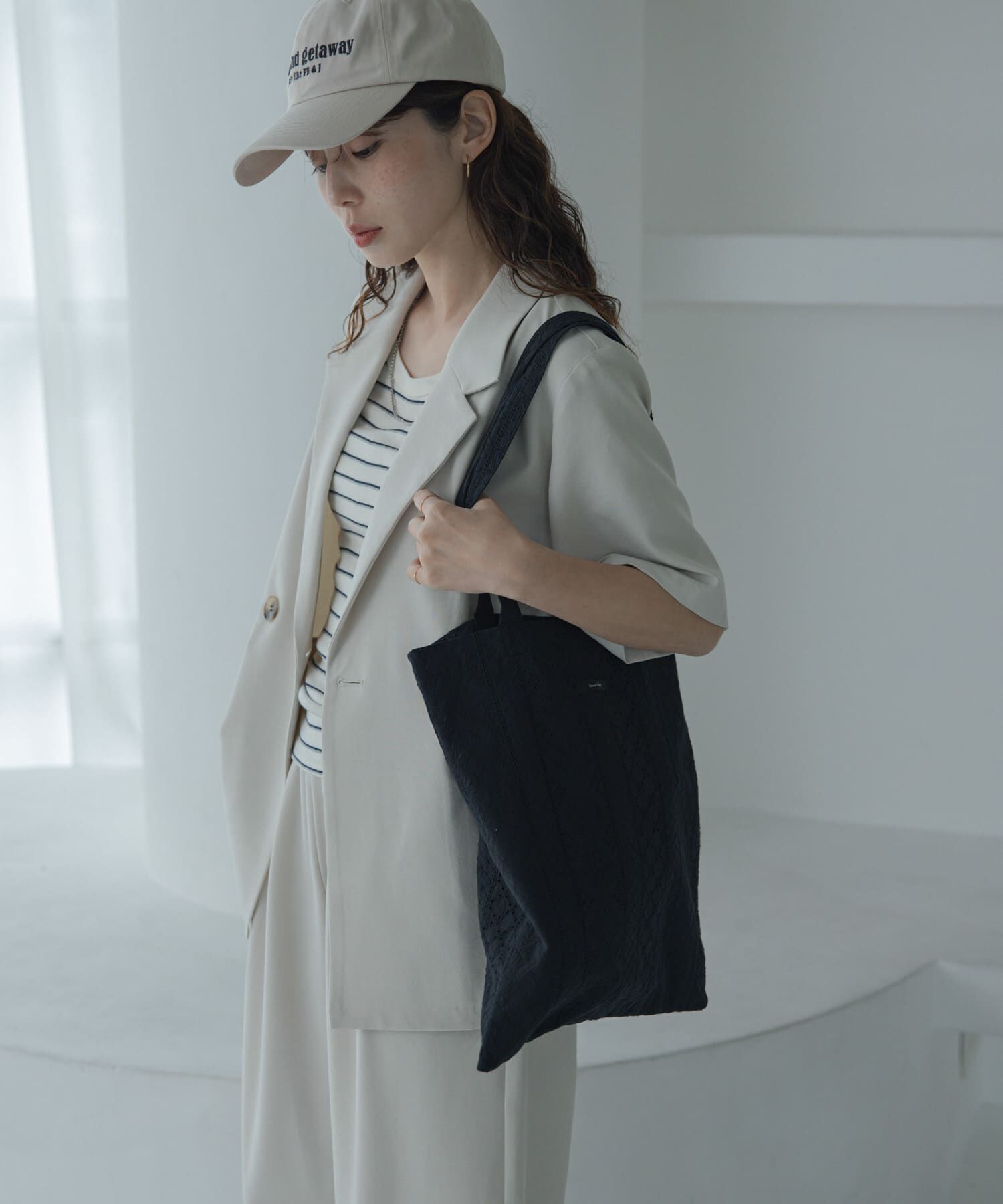 Sonny Label 「コットンレーストートバッグ」|トートバッグ|