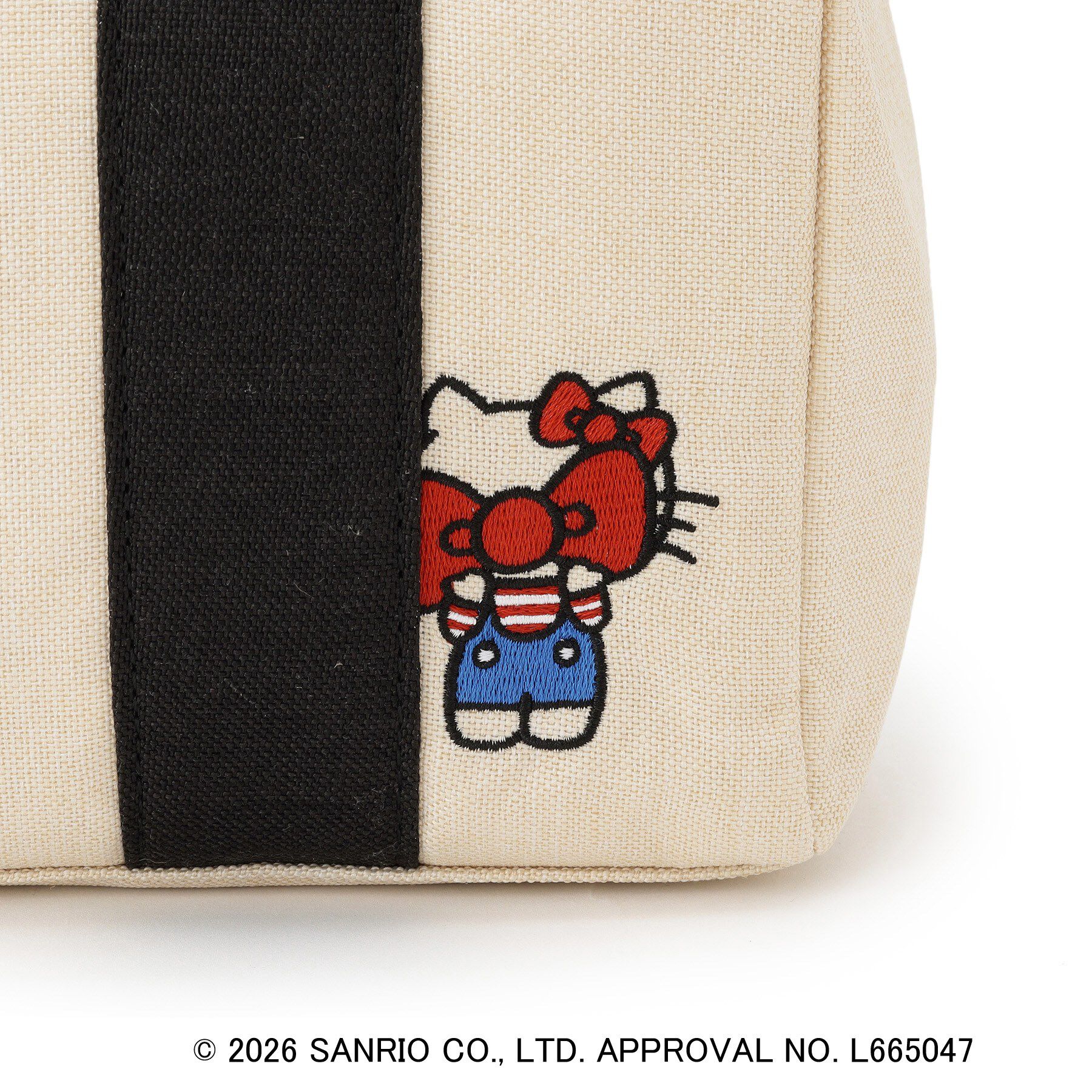 grove「【ハローキティ】Leeスクエア2WAYトート」|トートバッグ|