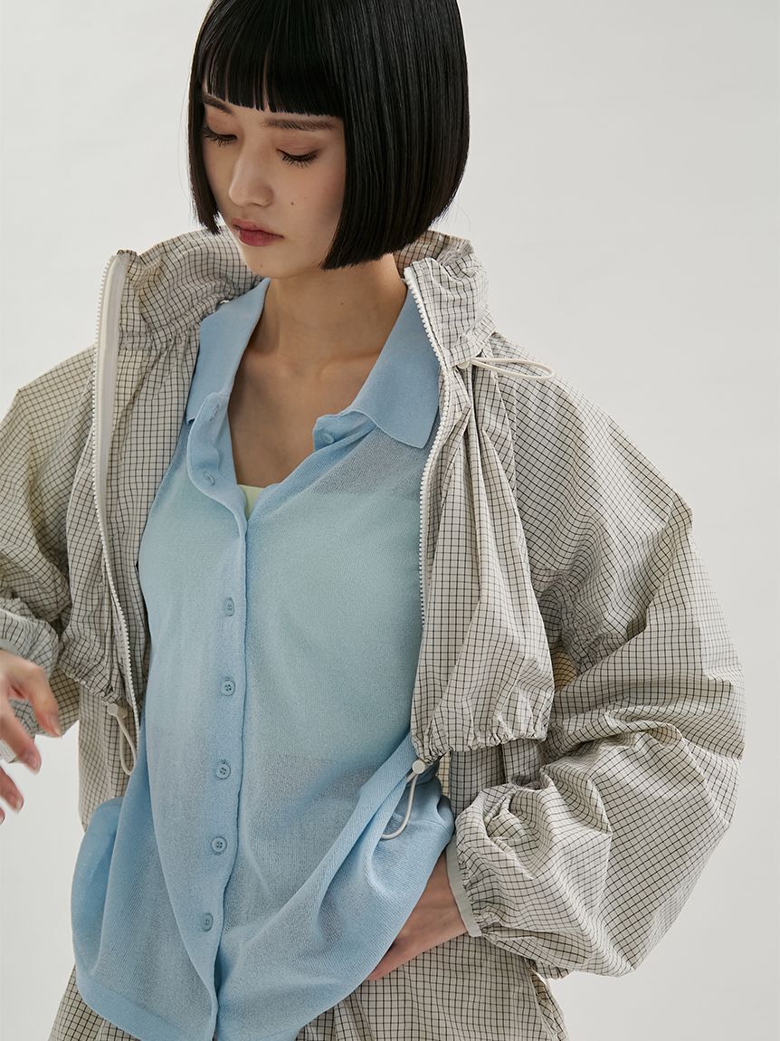 emmi atelier「ドロストナイロンブルゾン/撥水【セットアップ対応】」|ブルゾン・スタジャン|