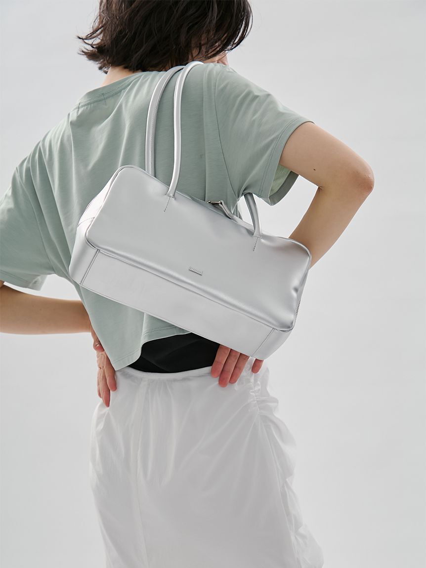 emmi atelier「レザーボストンバッグ」|ボストンバッグ|