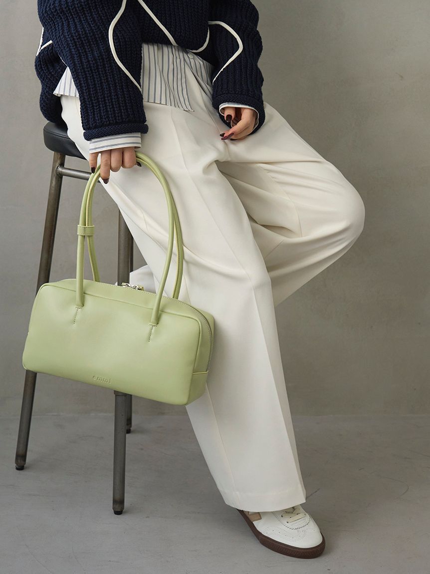 emmi atelier「レザーボストンバッグ」|ボストンバッグ|
