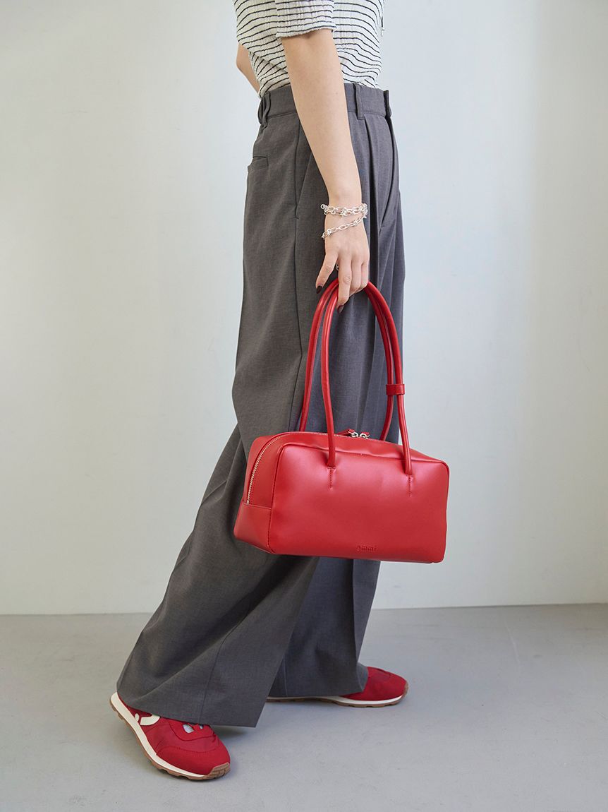 emmi atelier「レザーボストンバッグ」|ボストンバッグ|