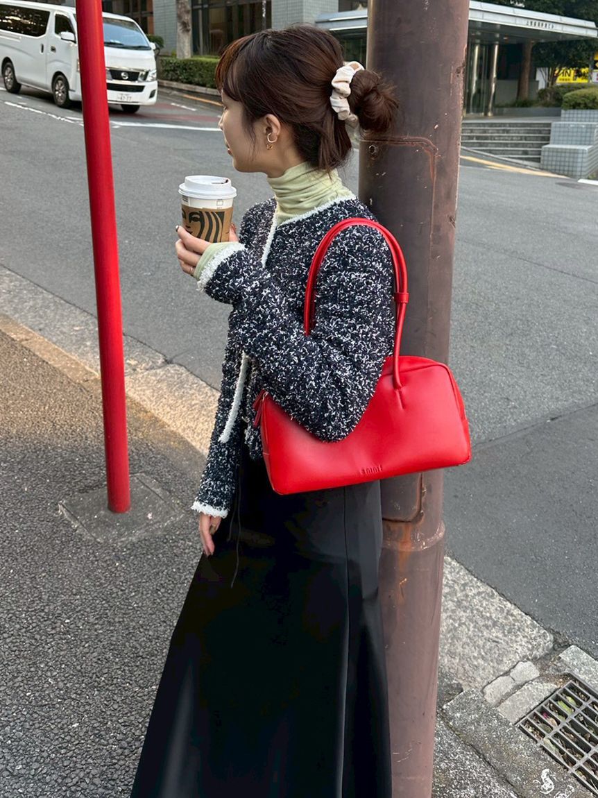 emmi atelier「レザーボストンバッグ」|ボストンバッグ|