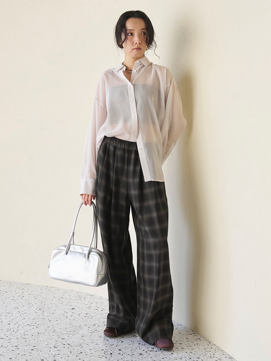 emmi atelier「レザーボストンバッグ」|ボストンバッグ|