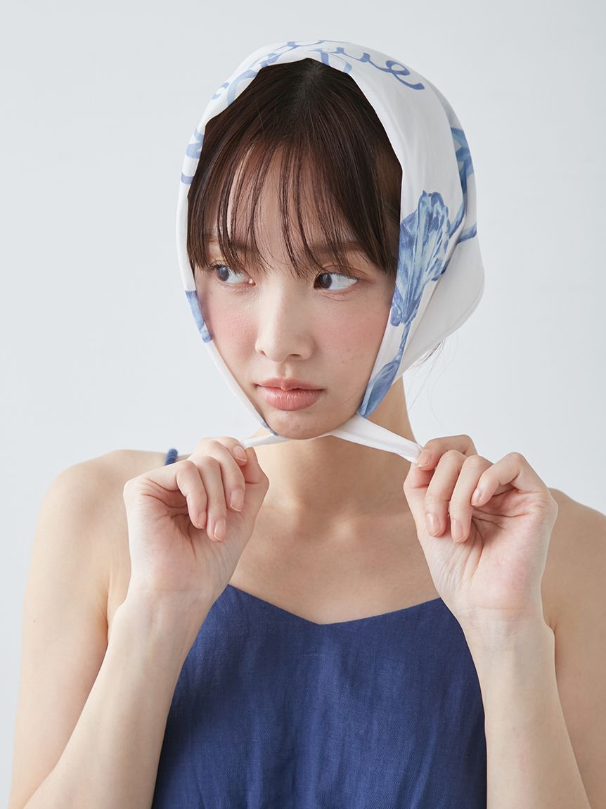 gelato pique「マリンワンポイントスカーフハンカチ」|ハンカチ|
