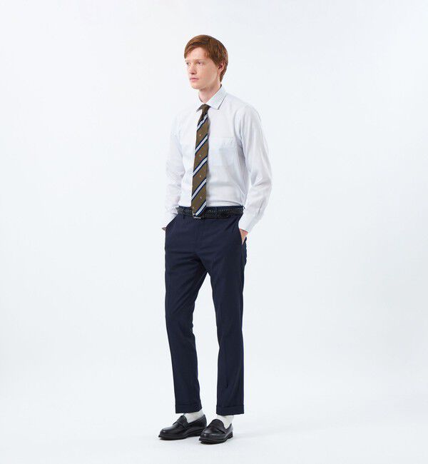 MACKINTOSH PHILOSOPHY「【WEB&一部店舗限定】長袖セミワイドカラー 柄バリエーション」|シャツ・ブラウス|