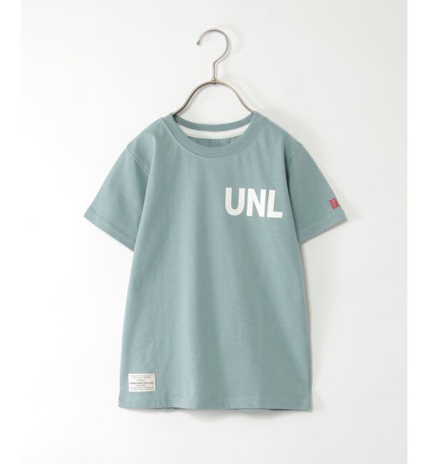 ikka kids「【親子おそろい】URBAN NATURE LIFE アーバンネイチャーライフ ロゴT（120~160cm）」|Tシャツ・カットソー|