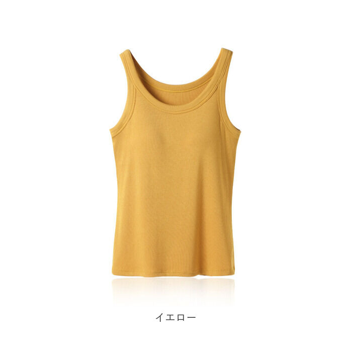 BACKYARD FAMILY「ブラトップ タンクトップ 通販 インナー 肌着 下着 カップ付 ナイトウエア パジャマ ブラタンク」|その他|