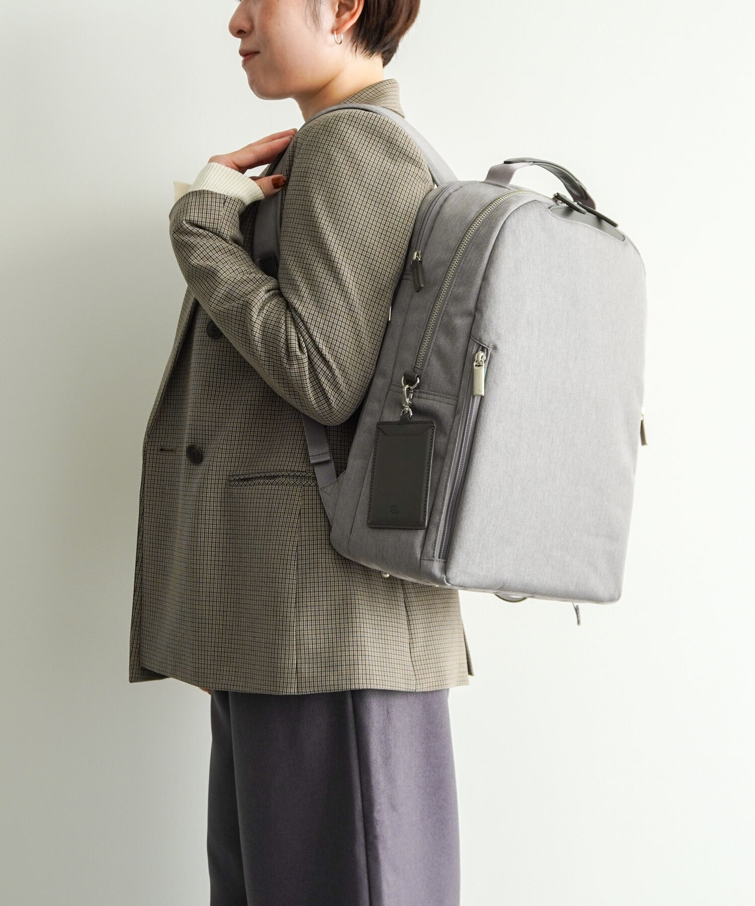 ace.「ace./エース フィッテムヘザー ビジネスリュック  A4 14インチPC収納 16L デイパック型 20113」|リュック|
