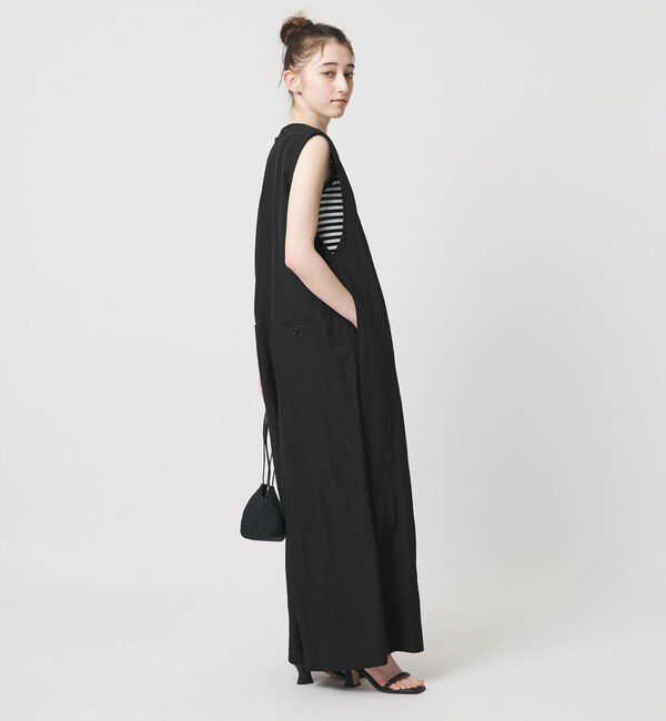 UNITED ARROWS「＜SACRA＞ノースリーブ オールインワン パンツ」|オールインワン|