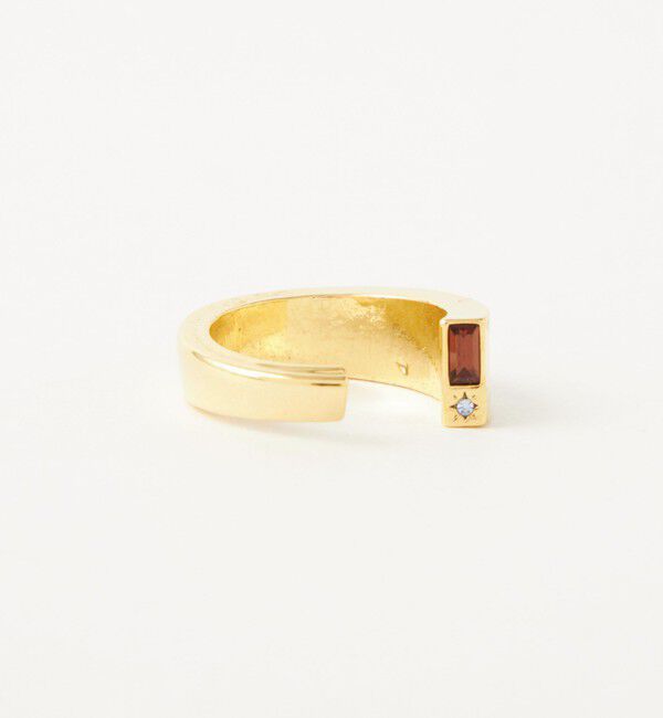 UNITED ARROWS green label relaxing「＜anisotea＞ Sign circle リング」|リング|