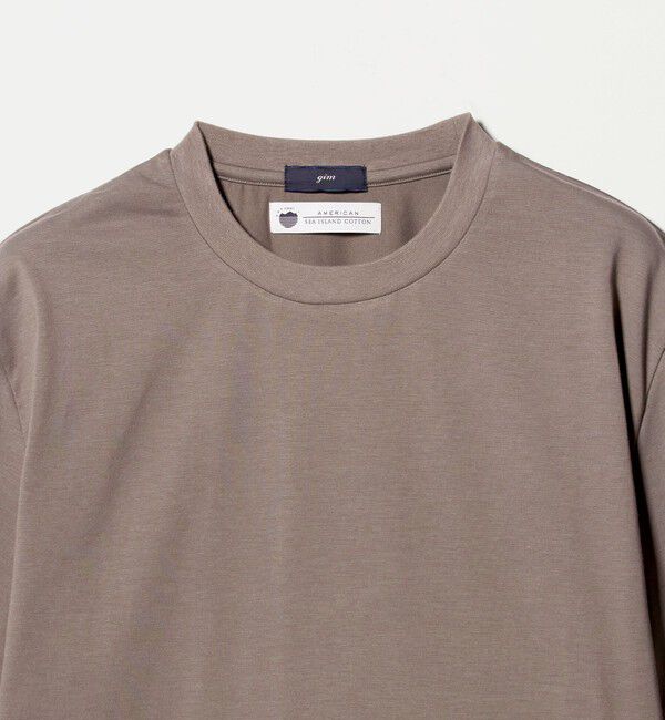 UNITED ARROWS green label relaxing「＜gim＞26SS アメリカンシーアイランド ビズ Tシャツ -吸水速乾-」|Tシャツ・カットソー|