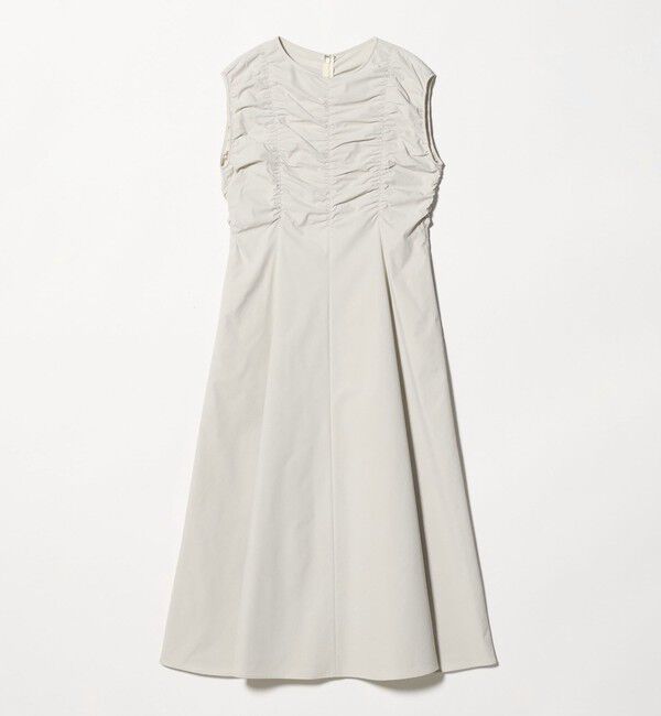UNITED ARROWS green label relaxing「シャーリング ワンピース」|ワンピース|OFF WHITE