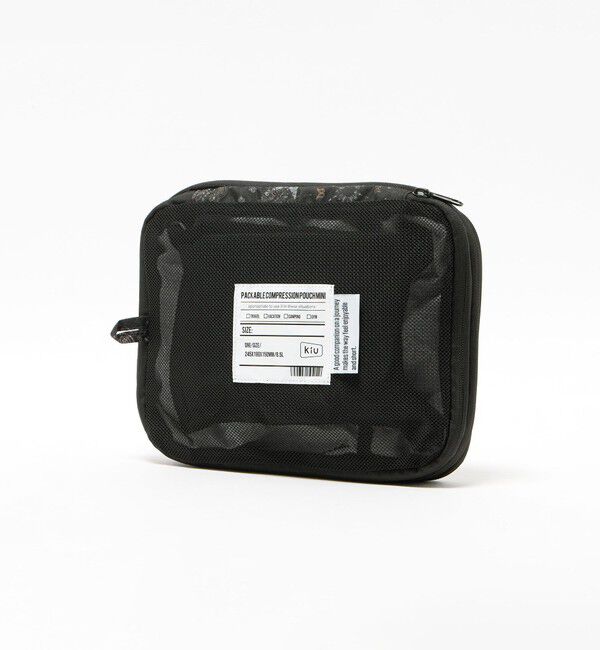 UNITED ARROWS green label relaxing「【WEB限定】＜KiU＞ パッカブルコンプレッションポーチミニ（8.5L）/ キッズ」|リュック|