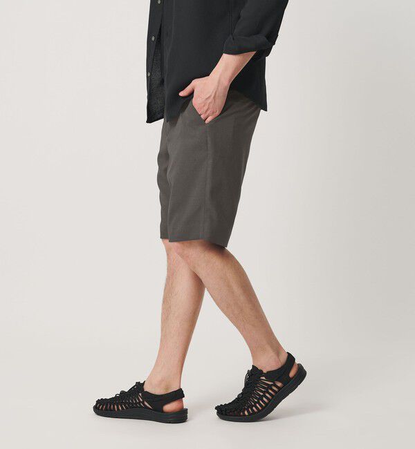 WEB限定 WARDROBE SMART】Reflax スリム ショートパンツ（BEAUTY&YOUTH