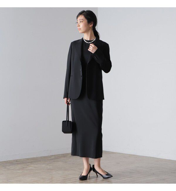Demi-Luxe BEAMS 「AK+1 / スーパーブラック ワンピース」|ワンピース|
