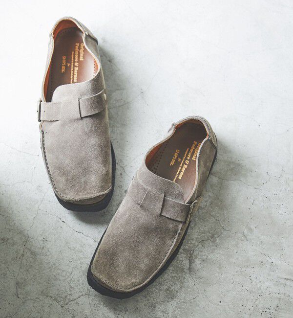 SHIPS any「【SHIPS any別注】Padmore」|スリッポン|ダークグレー