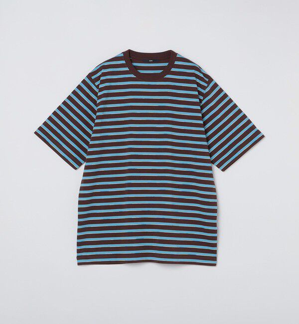 SHIPS「SHIPS: カスリ マルチ ボーダー Tシャツ」|Tシャツ・カットソー|
