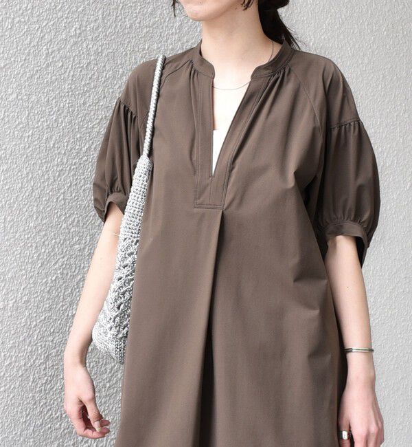 SHIPS Colors 「SHIPS Colors:〈UVカット・接触冷感〉ファンクション スキッパー ワンピース◇」|ワンピース|