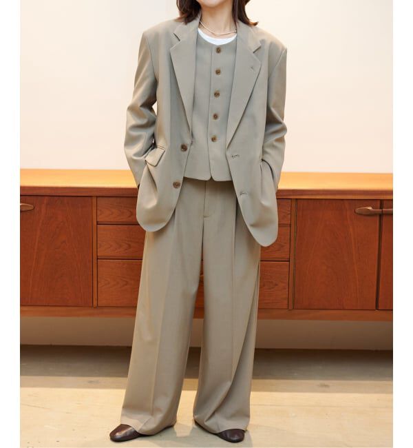 OUTDOOR PRODUCTS Usual Things「ORDINARY タックワイドスラックス」|スラックス|