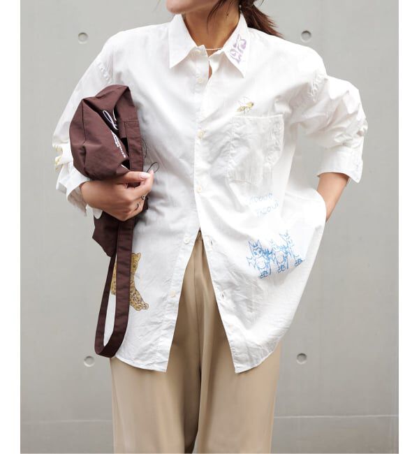 OUTDOOR PRODUCTS Usual Things「FUJITO ex セレモニープリントシャツ」|シャツ・ブラウス|